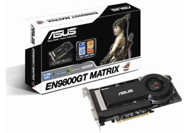 Das Design ist an die Asus EN9800GT Matrix angelehnt. (Bild: TechPowerUp)
